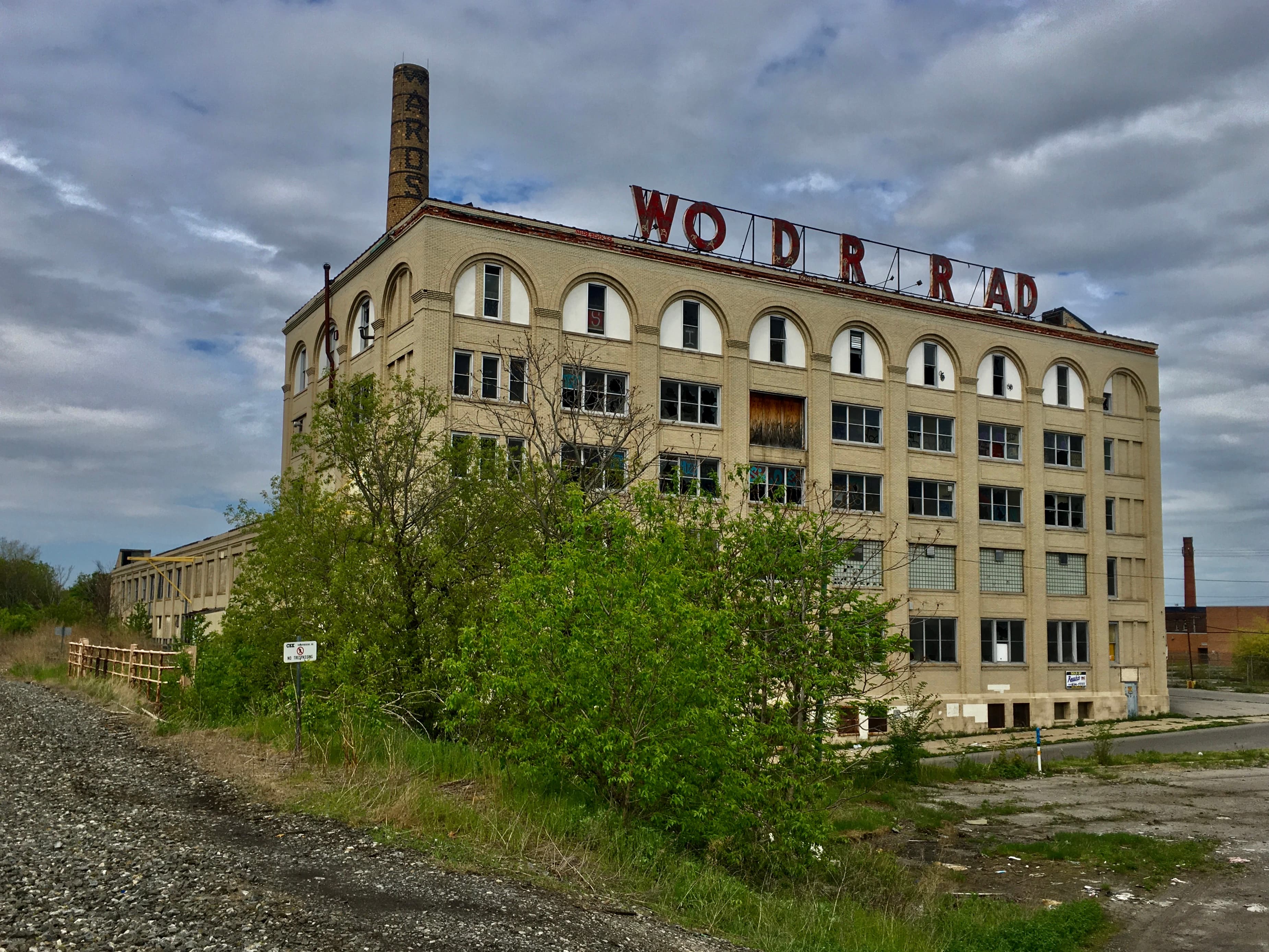 The former Wonder Bread factory at 356 Fougeron Street, Buffalo
